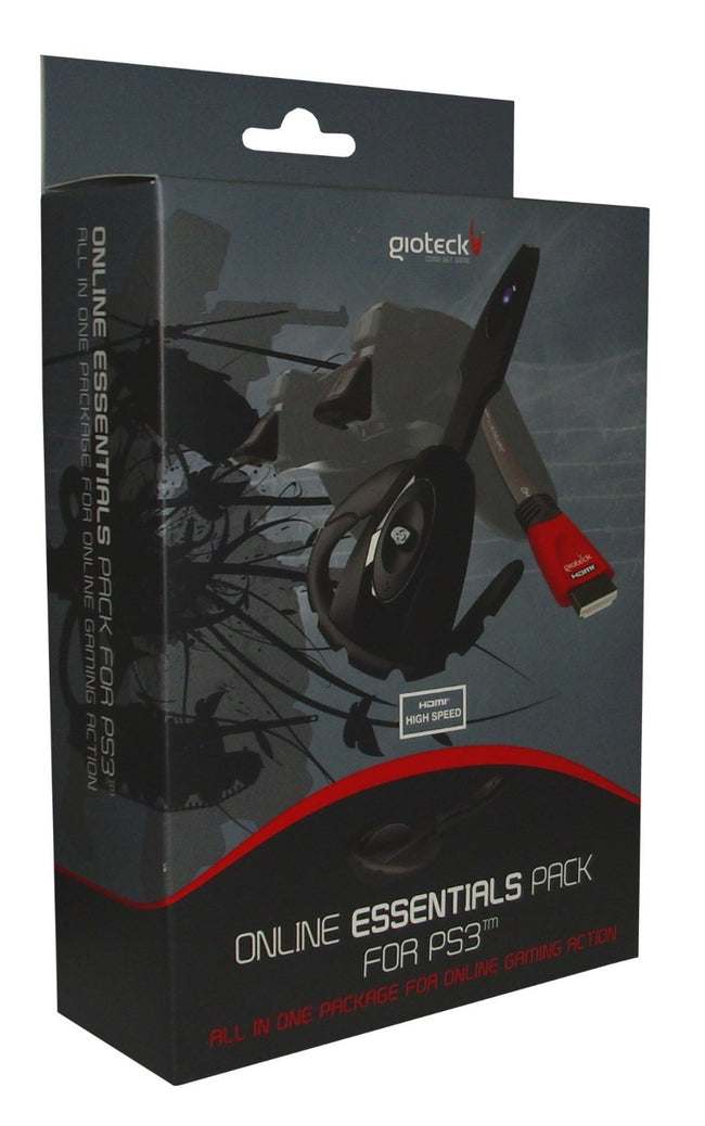 Online Essentials Pack Gioteck Ps3 PS3 (Accesorios) Hover Image