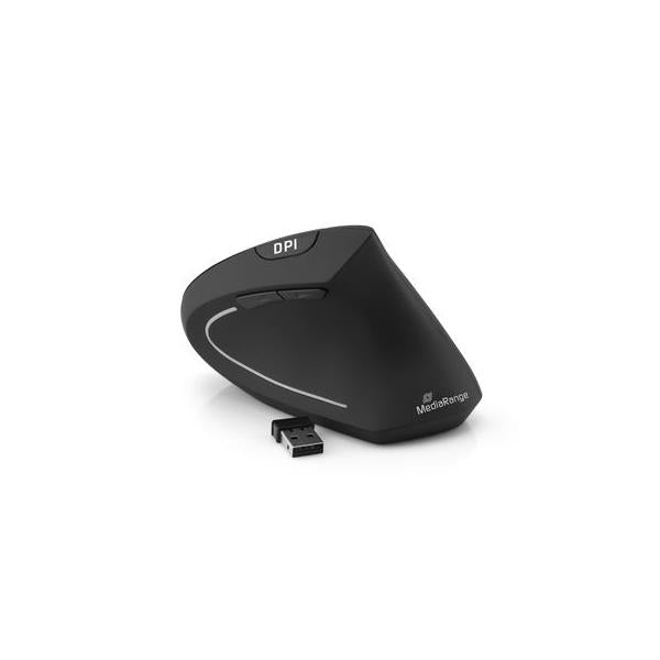 Raton Optico Mediarange Mros232 Wireless Black
