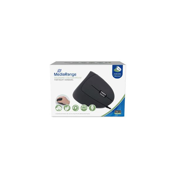 Raton Optico Mediarange Mros230 Black