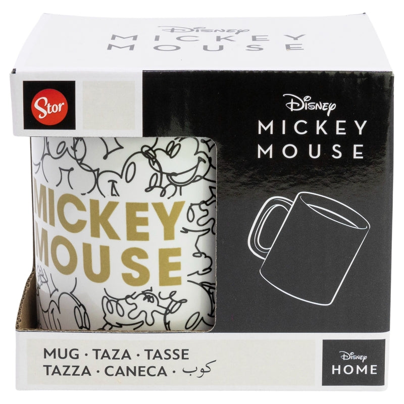 Taza Ceramica 325 Ml Regalo Mickey Mouse Varios