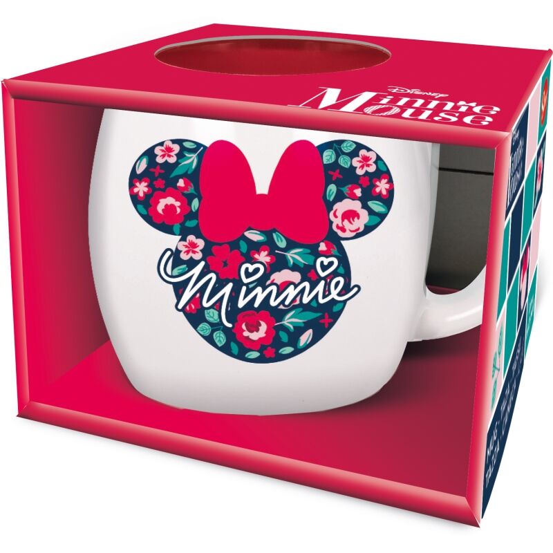 Taza Globe Minnie Mouse Flores 380 Ml