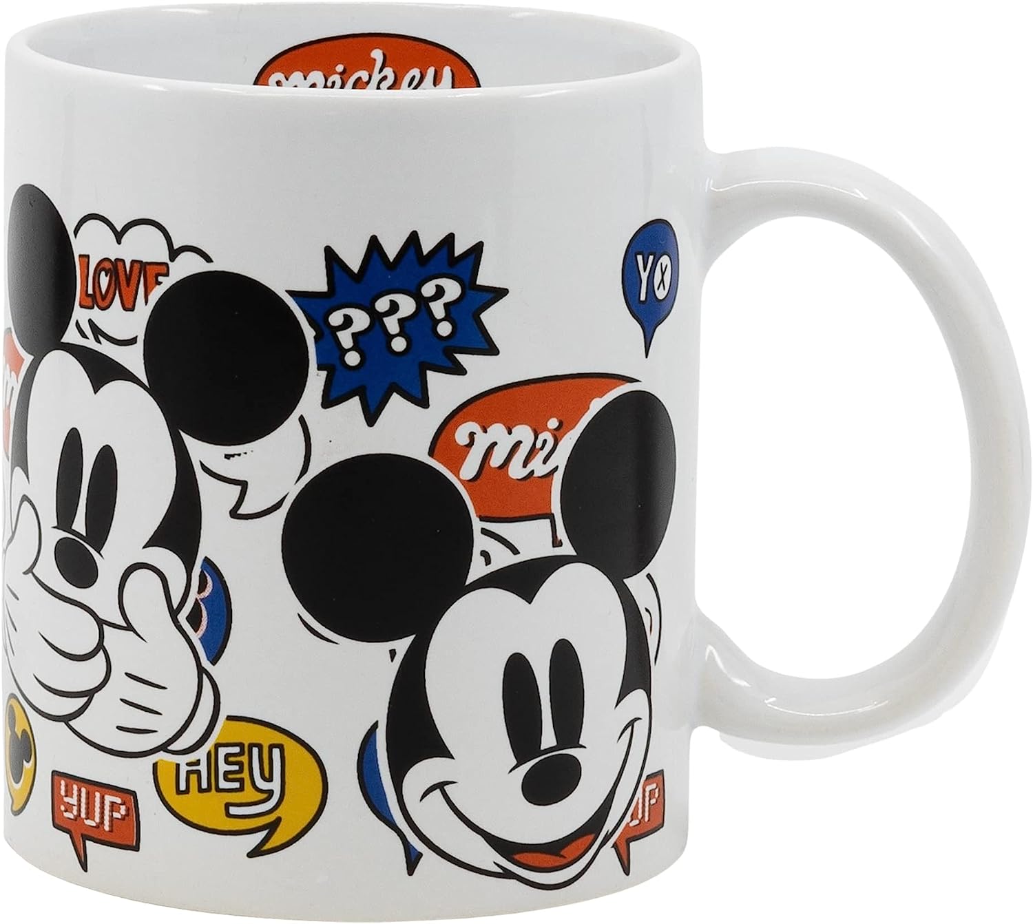 Taza De Cerámica De 325 Ml En Caja Regalo De Mickey Mouse