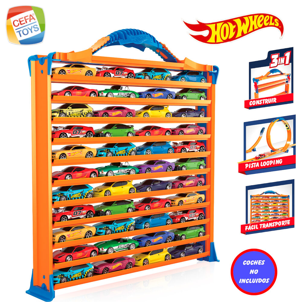 Maletin Portacoches 3 En 1 Hot Wheels