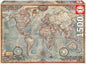 Puzzle 1500 El Mundo, Mapa Político