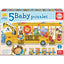 Puzzle School Bus 2-5Pzs