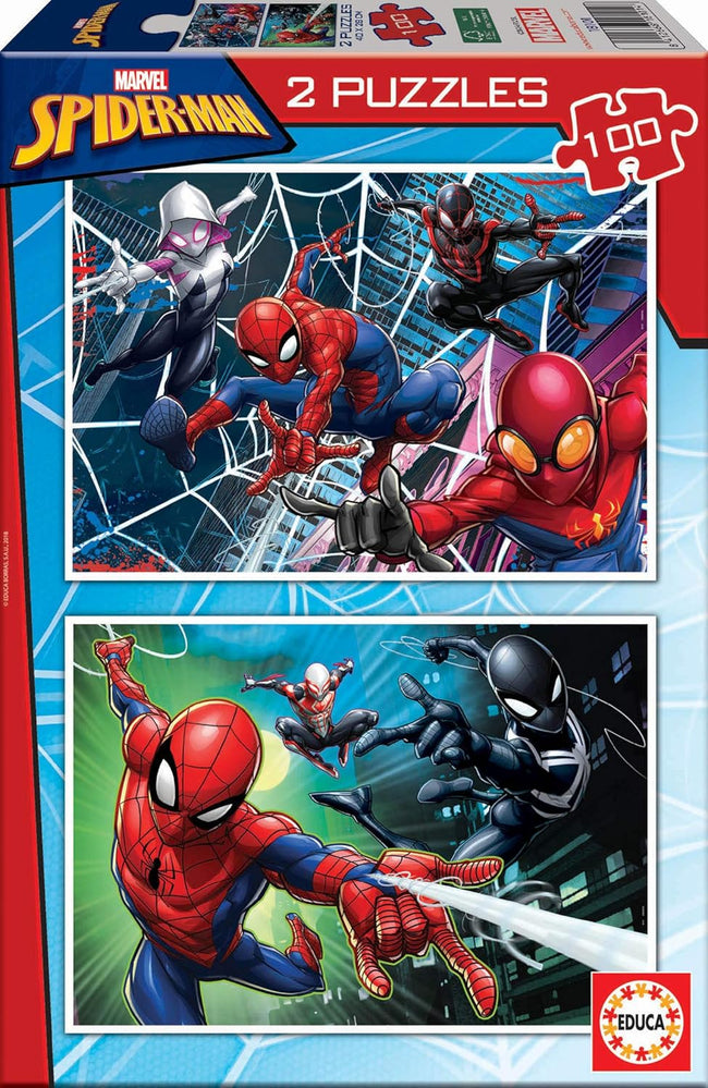 Puzzle 2X100 Spider-Man Hover Image