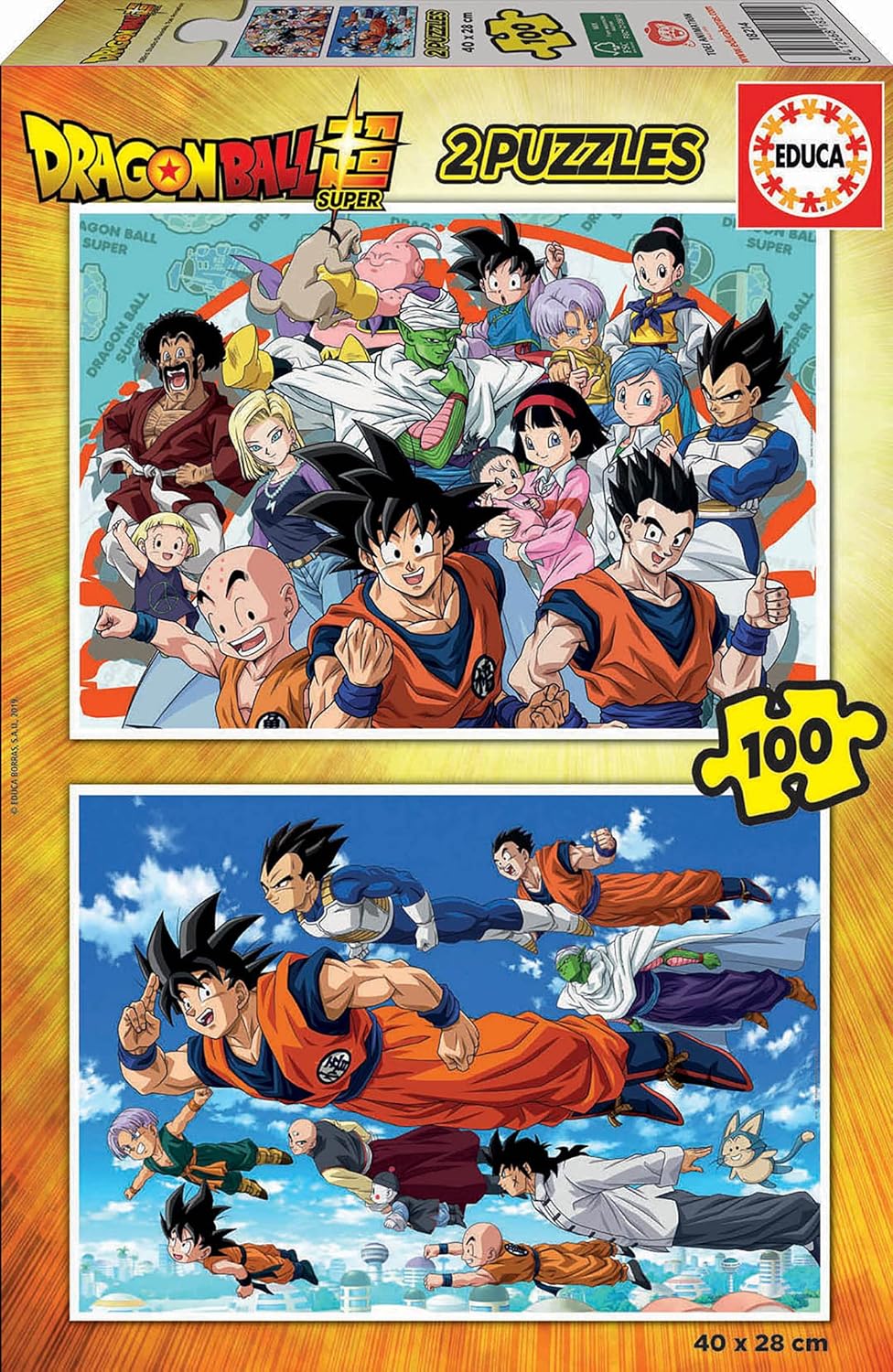 Puzzle 2X100 Dragon Ball
