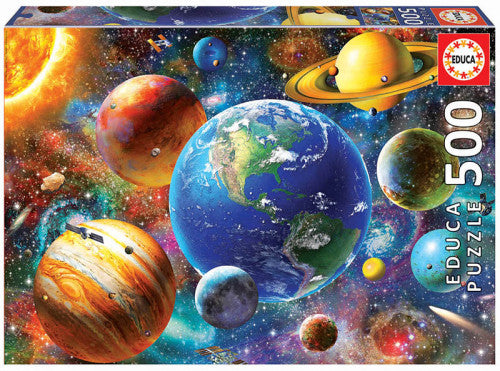 Puzzle 500 Sistema Solar Hover Image