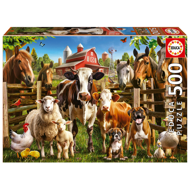Puzzle 500 Los Traviesos De La Granja