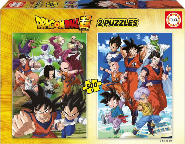 Puzzle 2X500 Dragon Ball Hover Image