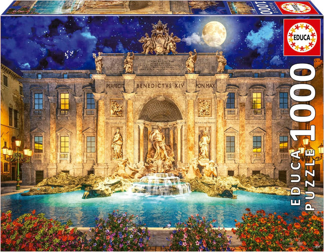 Puzzle 1000 Fontana Di Trevi Hover Image