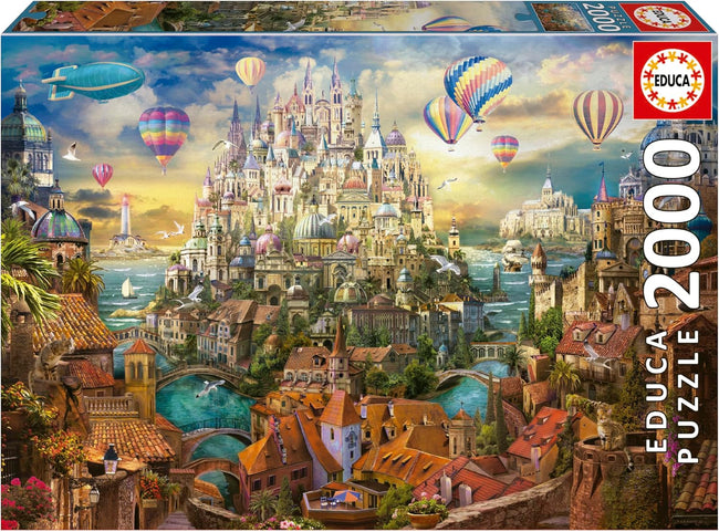 Puzzle 2000 Ciudad De Los Sueos Hover Image