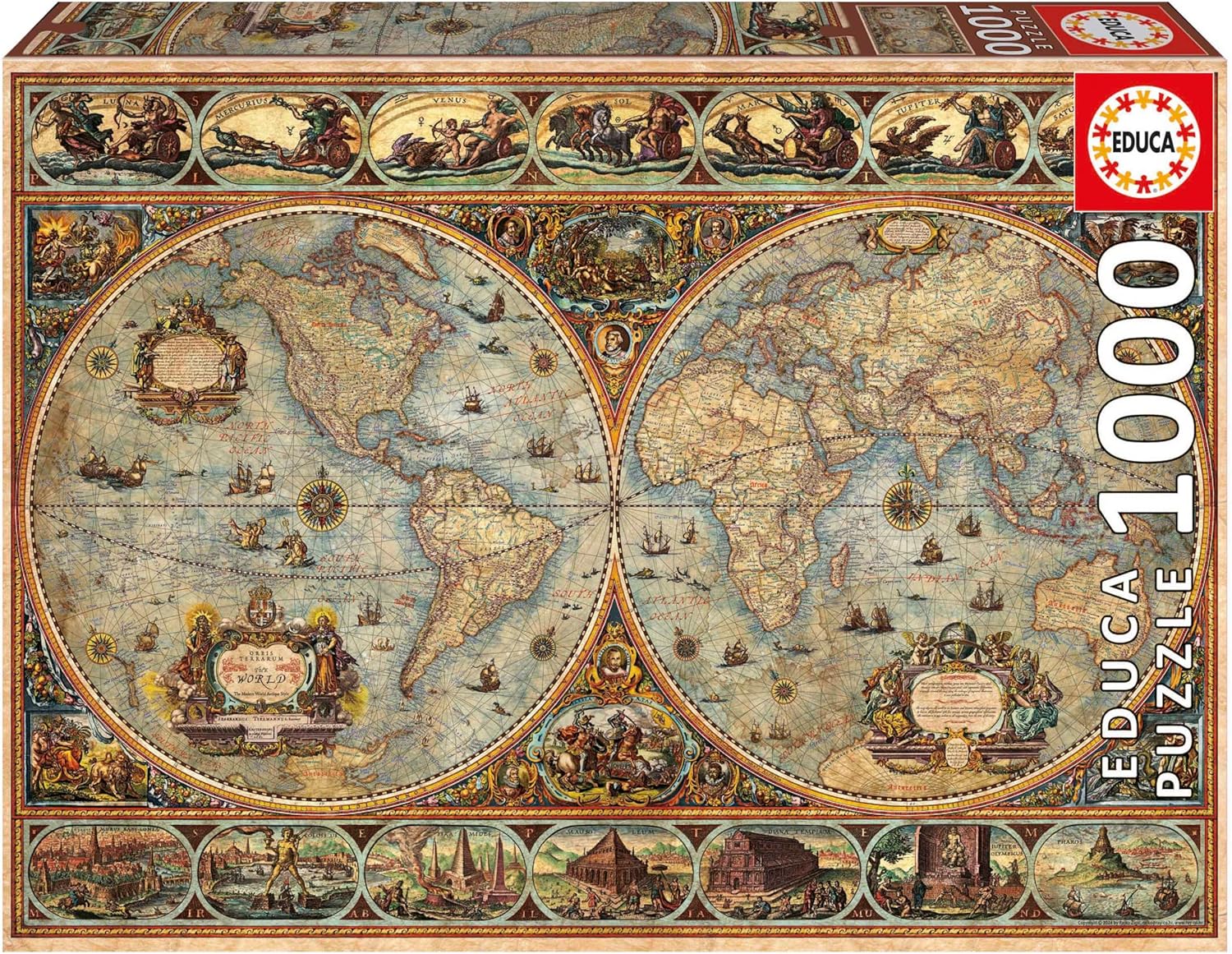 Puzzle 1000 Orbis Terrarum