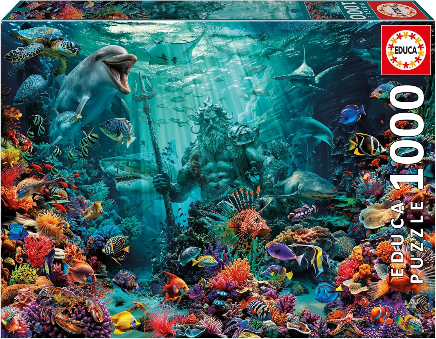 Puzzle 1000 Arrecife De Coral Po.
