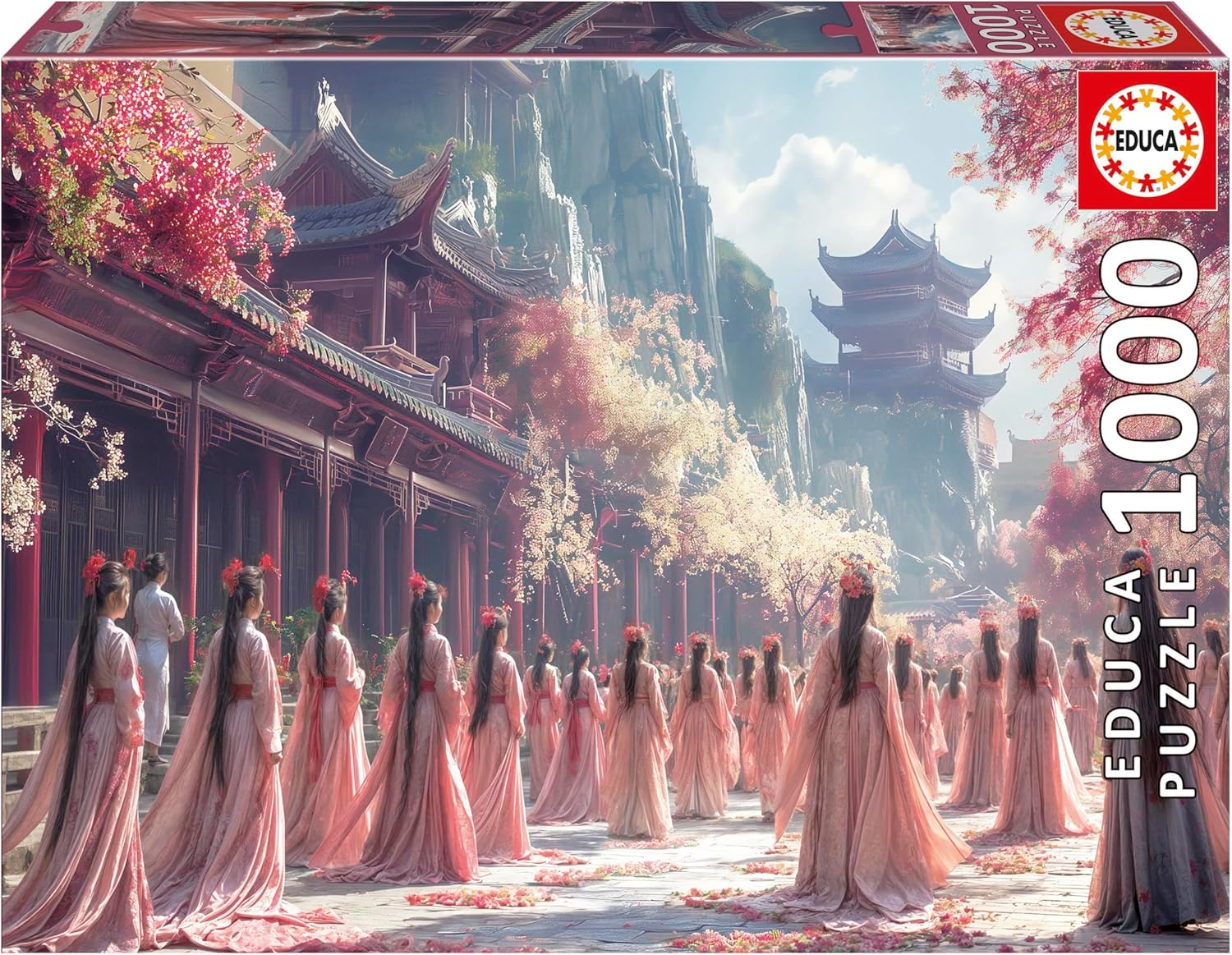 Puzzle 1000 Damas China Imperial