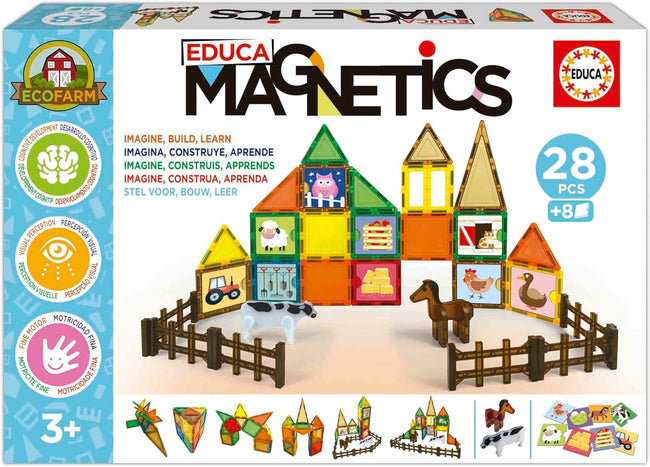 Educa Magnetics Eco Farm 28Pcs Hover Image