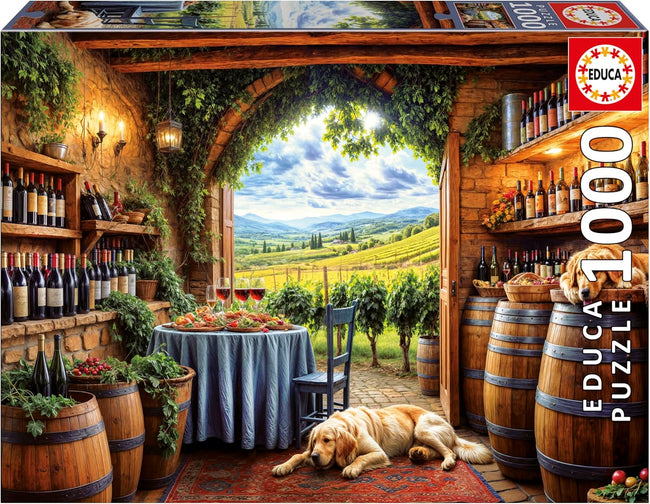 Puzzle 1000 Canes Et Vinum Hover Image