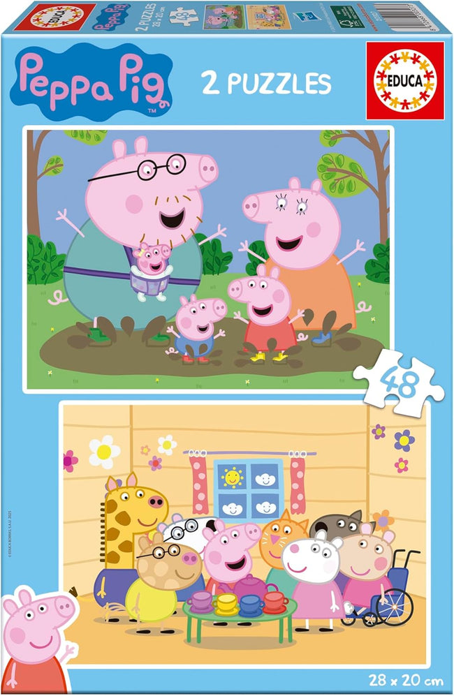 Puzzle 2X48 Peppa Pig Hover Image