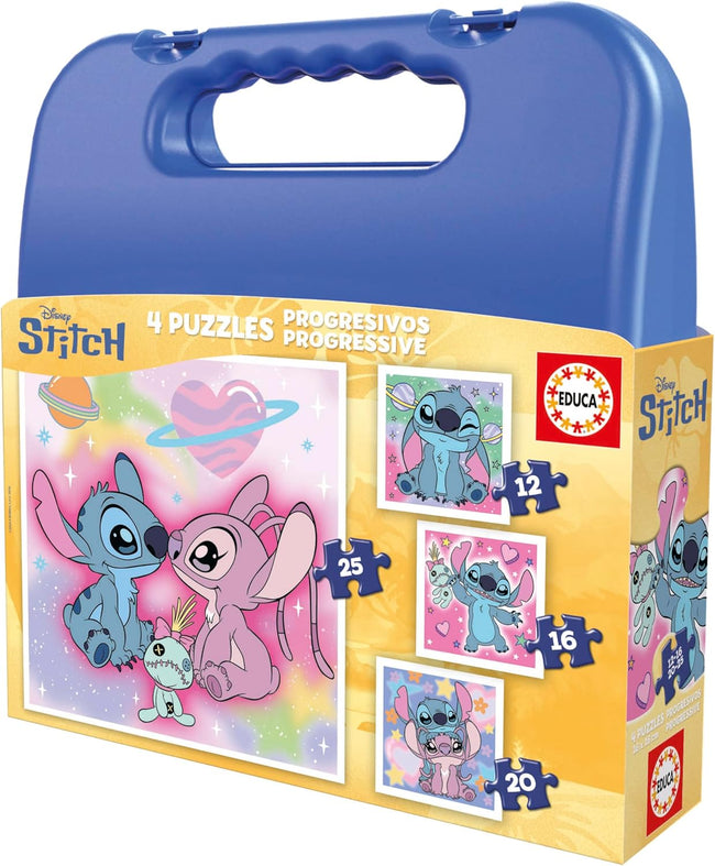 Puzzle Maleta Progresivos Stitch Hover Image