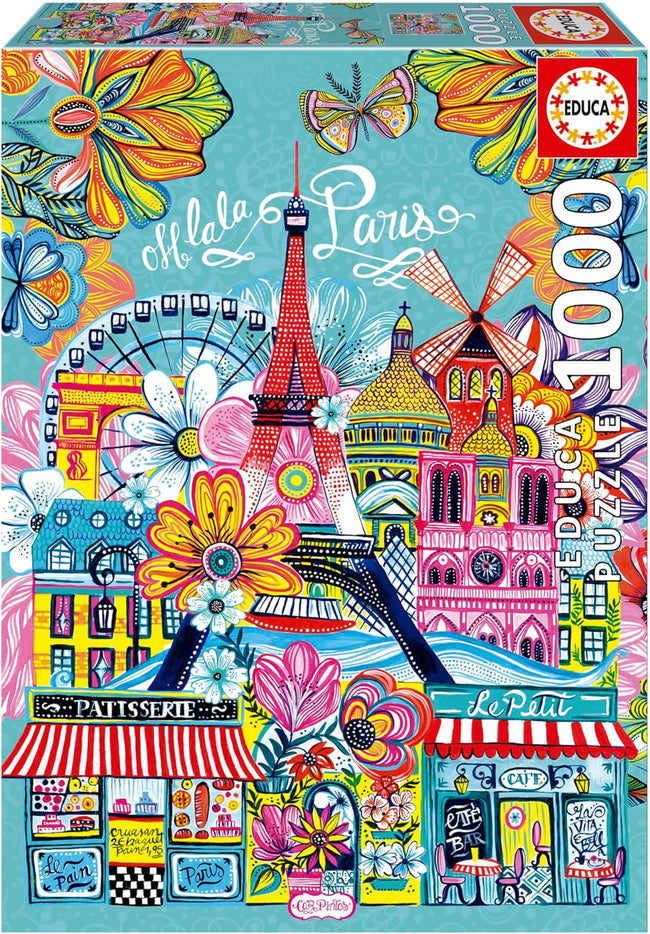 Puzzle 1000 Paris By Car Pintos Hover Image