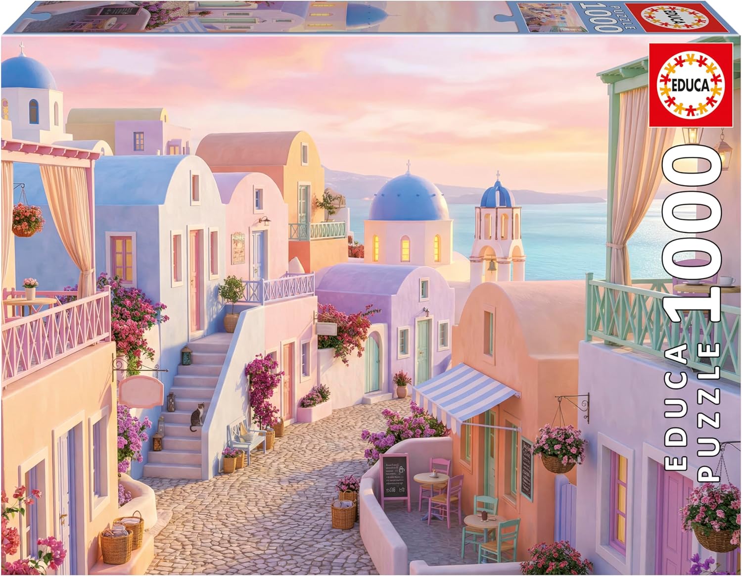 Puzzle 1000 Santorini De Ensueo