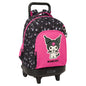 Trolley Compact Kuromi Hello Kitty 45Cm