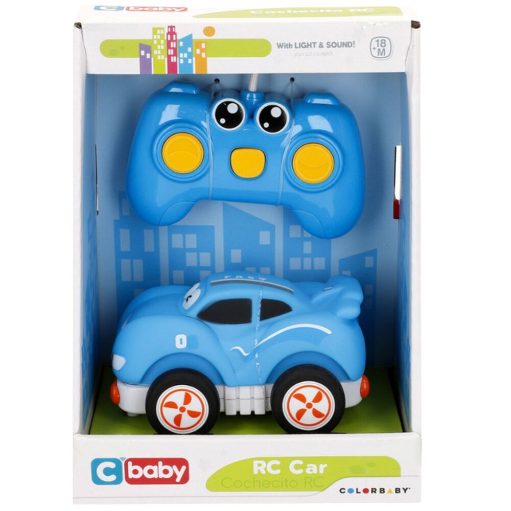 Coche Radio Control Luces Y Sonidos