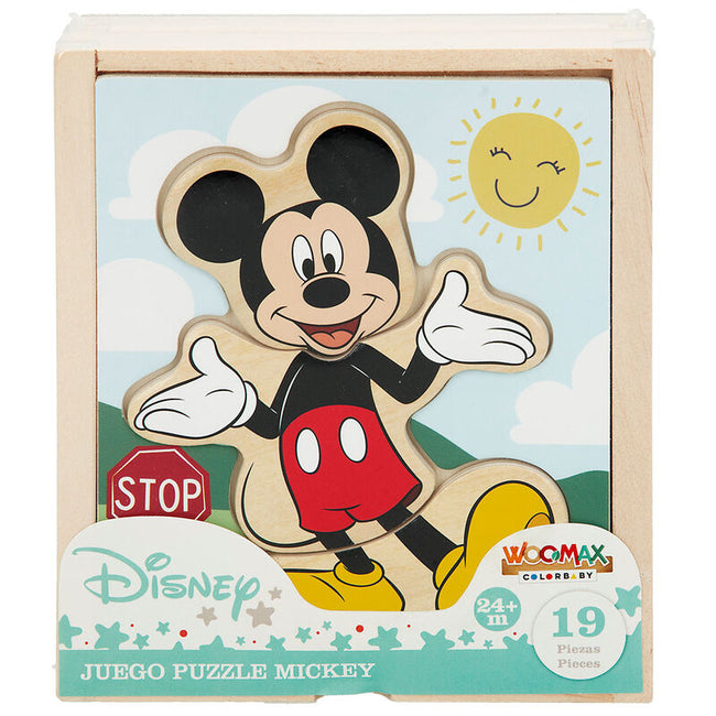 Puzzle Madera Mickey Disney Hover Image