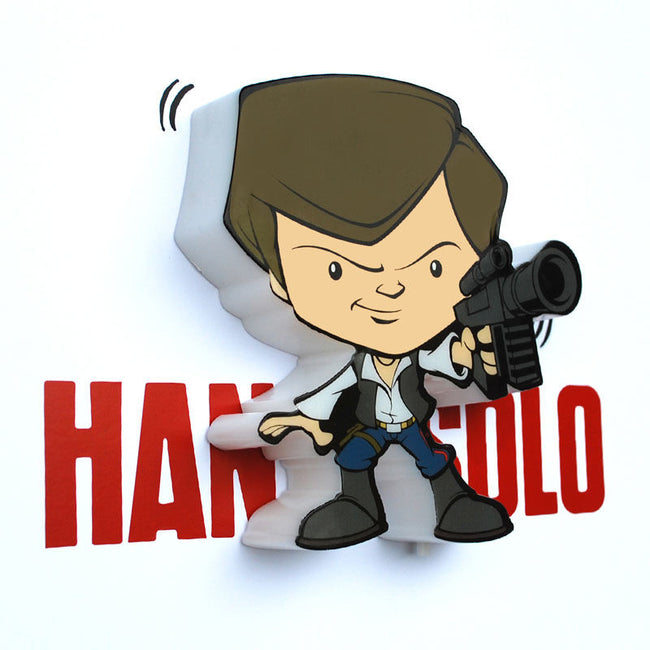 Lampara 3D Light Fx Mini Hans Solo Star Wars Hover Image