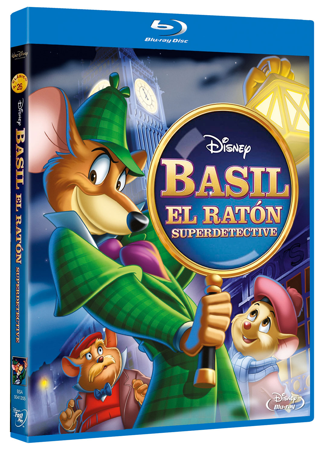 El Raton Superdetective Basil - Bd Br