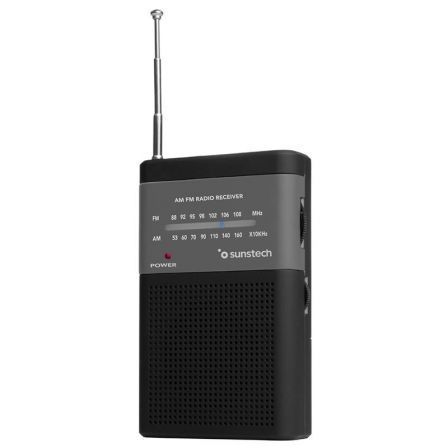 Radio Portátil Sunstech Rps42Blisbk/ Negra