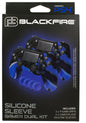 Silicone Sleeve Gamer Dual Kit Blackfire Ps4 PS4 (accesorios)