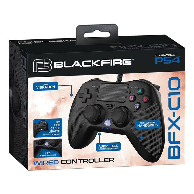 Wired Controller Blackffire BFX C10 Ps4 PS4 (accesorios) Hover Image