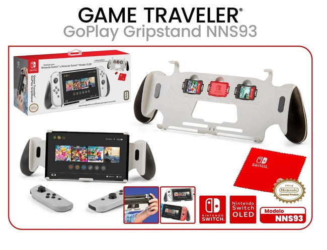 Game Traveller Goplay Gripstand NNS93 Switch/OLED NINTENDO SWITCH (Accesorios) Hover Image