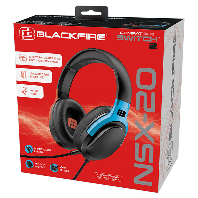 Blackfire Gaming Headset Nsx-20 Switch 2 NINTENDO SWITCH 2 (Accesorios) Hover Image