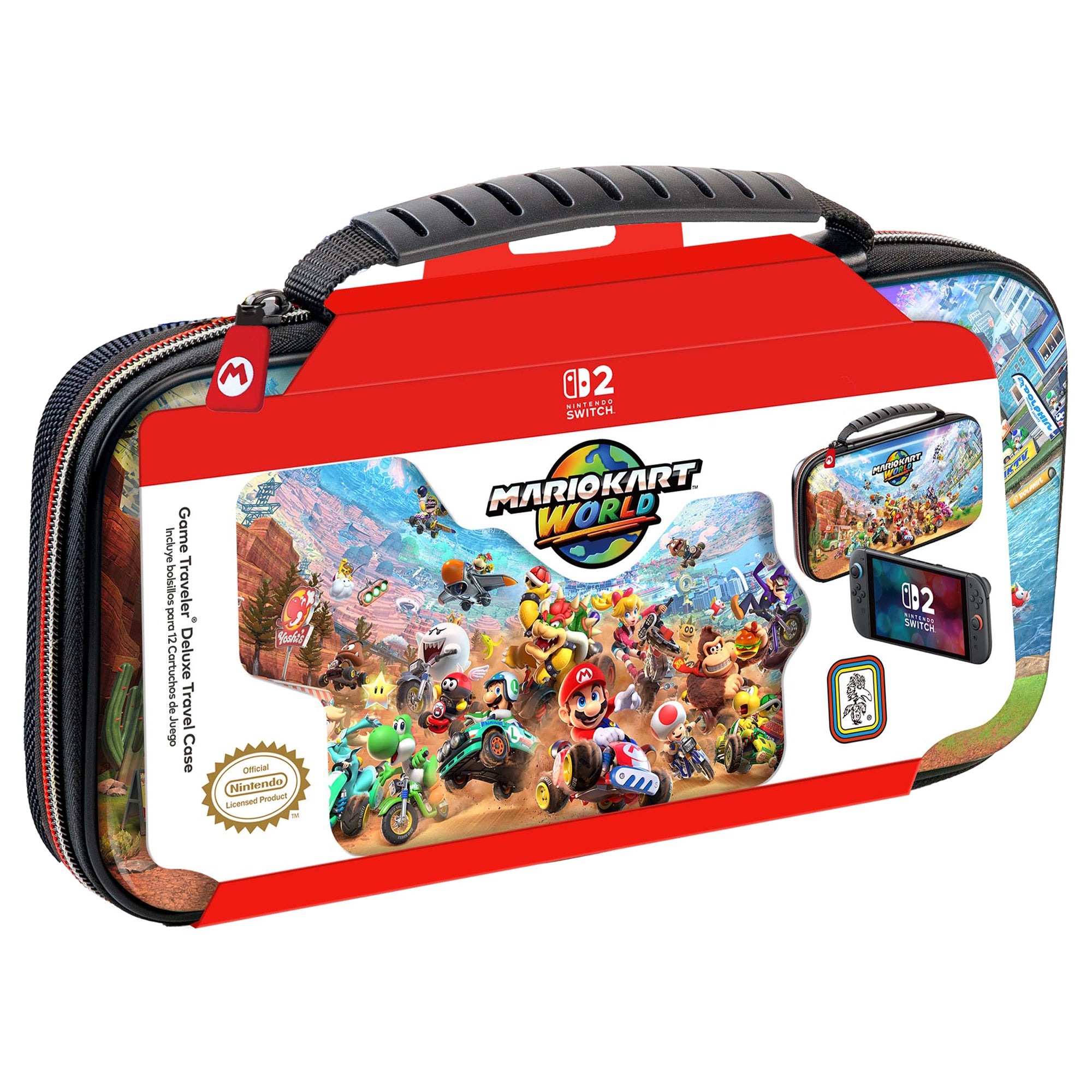 Game Traveler Deluxe Travel Case NS212 MKW Switch 2 NINTENDO SWITCH 2 (Accesorios)