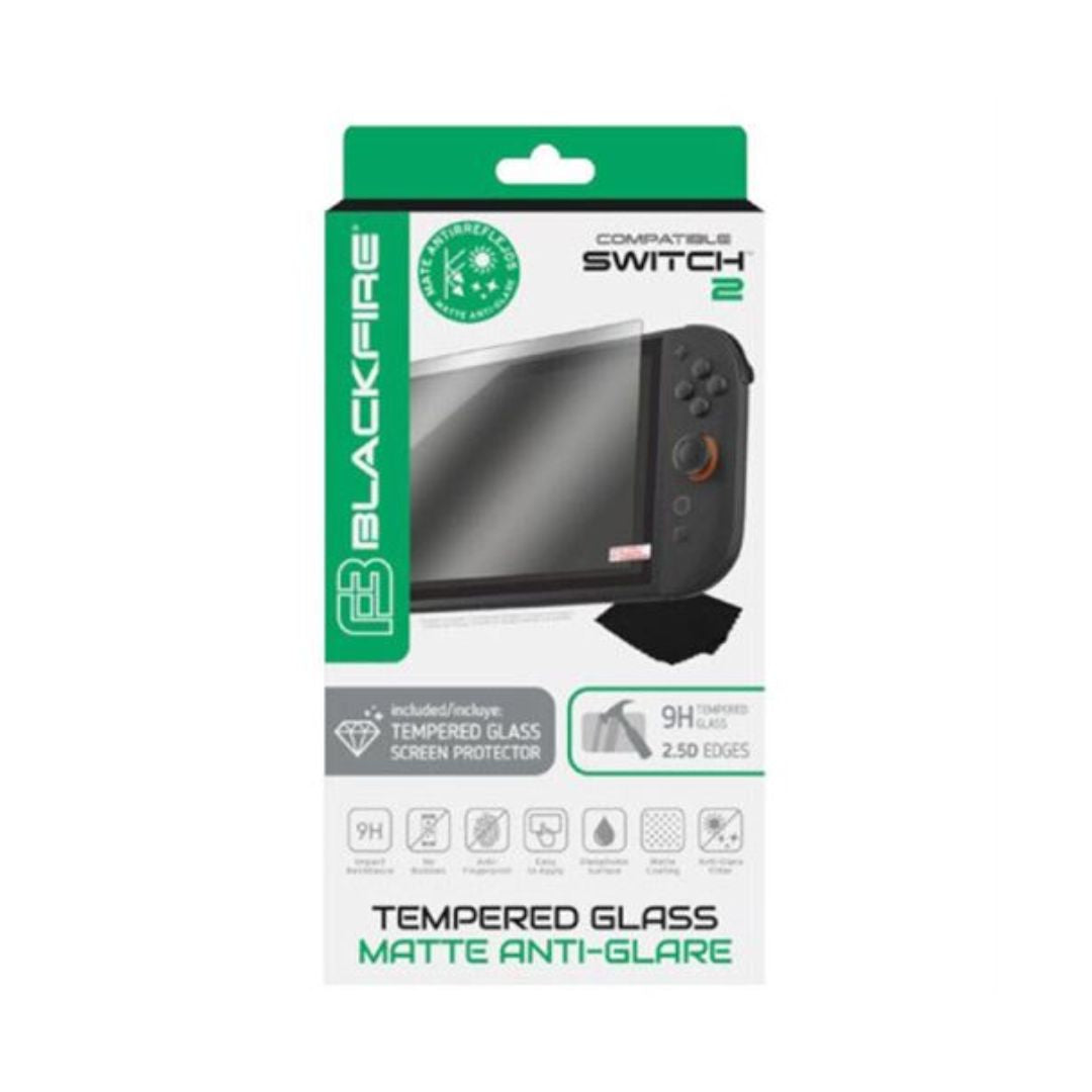Blackfire Tempered Glass Matte Anti-Glare 9H Switch2 NINTENDO SWITCH 2 (Accesorios)