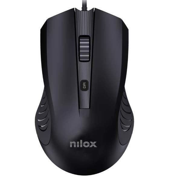 Raton Nilox Usb 2.400 Dpi 4 Botones