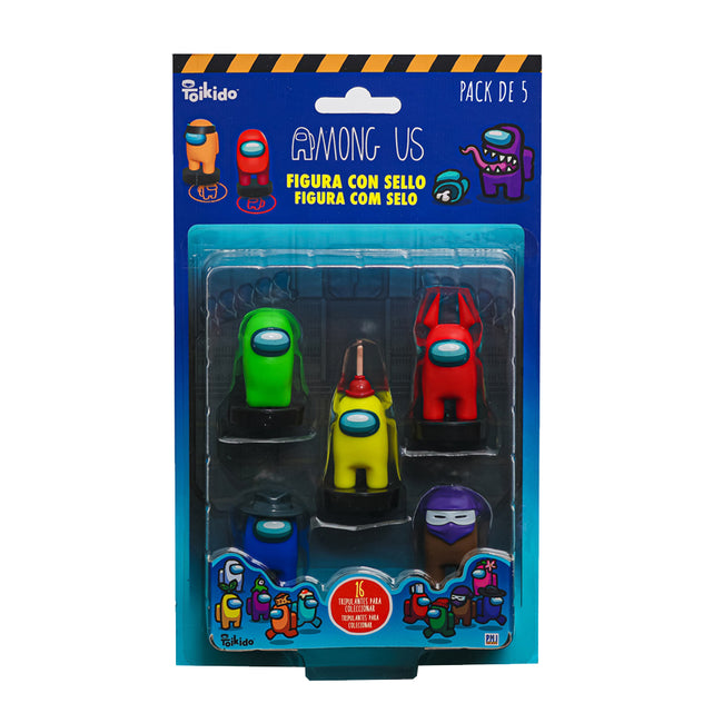 Among Us - Pack 5 Sellos Crewmates Hover Image