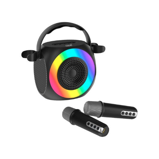 Altavoz Karaoke Cool Mini Karaoke Party 6W Negro Hover Image