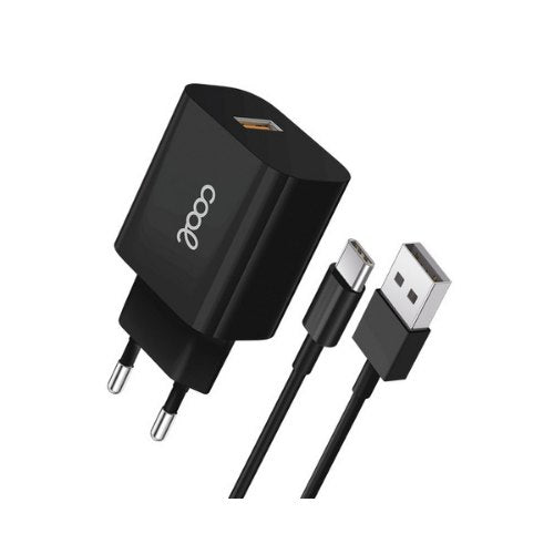 Cargador Cool Usb-C 12W 2.4 Amp Blanck Cable .,2M