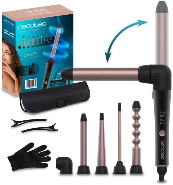Rizador de Pelo Cecotec Surfcare Multiwaves
