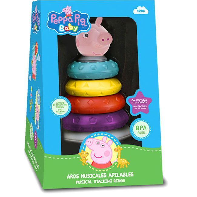 Aros Apilables Peppa Pig Hover Image