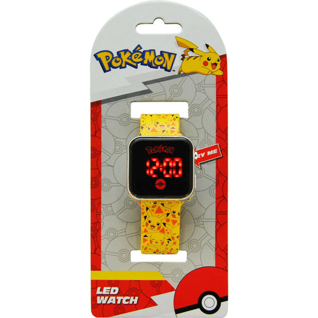 Reloj Pikachu Pokemon Led Hover Image