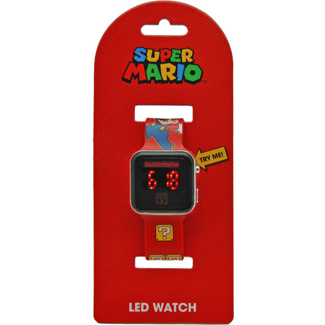 Reloj Super Mario Bros Led Hover Image