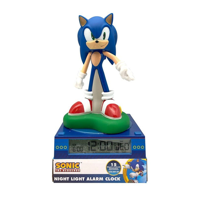 Lampara 3D Con Despertador Sonic The Hedgehog Hover Image