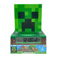 Lampara 3D Con Despertador Minecraft