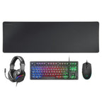 Teclado Mouse Headset Y Alfombrilla Mars Gaming Mcprgb3Fr Fr
