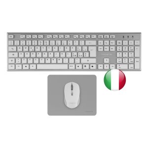 Teclado Mouse Y Alfombrilla Wireless Tacens Zenith Low Profi