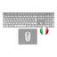 Teclado Mouse Y Alfombrilla Wireless Tacens Zenith Low Profi